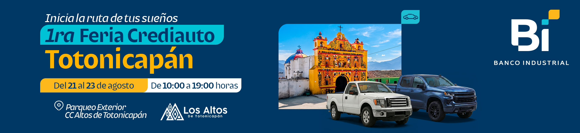 BancoIndustrial Evento Facebook FeriaCrediauto Totonicapan - Home